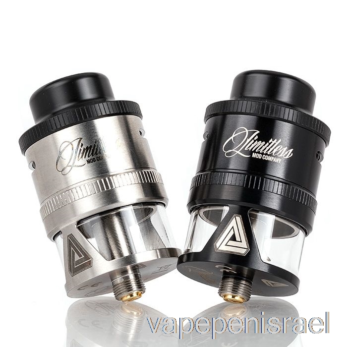 חד פעמי Vape Israel Limitless Mod Co. Rdta Prime 26mm שחור